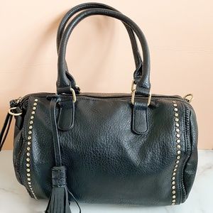 Arlo Vegan Leather Boston Bag